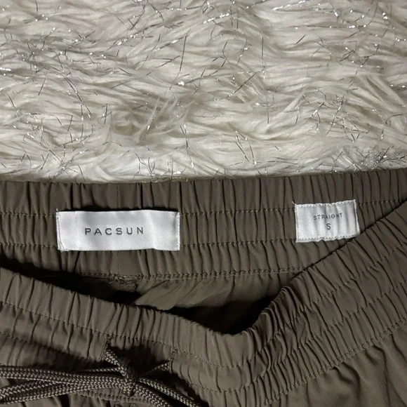 PacSun  Brown Men’s Cargo Jogger Pants Size M - Picture 3 of 12